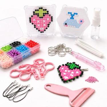 Imagem de Bolinhas Magicas Criativa 10 Cores Sortidas, Chaveiros Rosa Pink - Sem