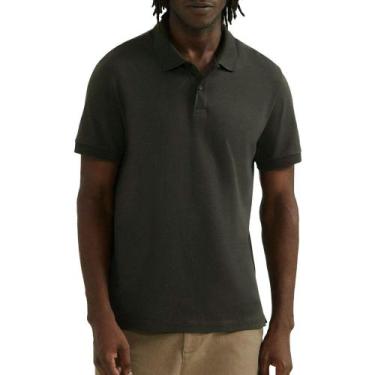 Imagem de Camisa Polo Masculina Hering MC Pima Verde Militar - KG2ANTS, XGG, Ver