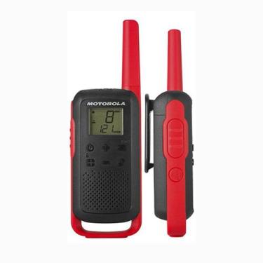 Imagem de Rádio Talkabout T210BR 32KM Preto/Vermelho Motorola, PRETO/VERMELHO, B