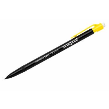 Imagem de Lapiseira Easy Maxprint 0,9mm  Escrita Macia com Borracha Embutida
