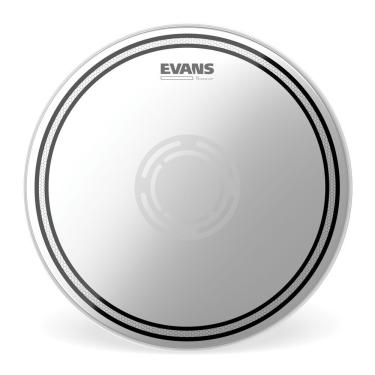 Imagem de Pele de Caixa Evans EC Reverse Dot B13ECSRD 13" Dupla Camada com Reforço Central Transparente