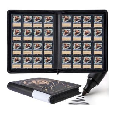 Imagem de Álbum DRZERUI para cartas Lorcana, 16 bolsos, capacidade para 1024 car