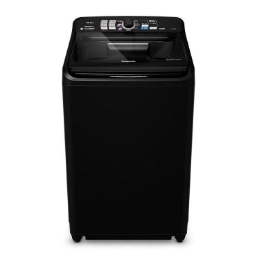 Imagem de Máquina de lavar Ideal+ Panasonic 15Kg Lavagem Eficiente SmartSense Função Vanish Preta - NA-F150B1B