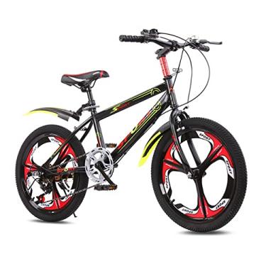 Imagem de Bicicleta de montanha estudantil infantil, pneus de 6 a 31,4 polegadas, freio traseiro do compasso dianteiro de calibre 6 velocidades, recomendado para 10 a 17 anos (18, branco)