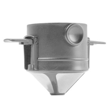 Imagem de Mini Coador De Café Em Aço Inox Reutilizável Monodose - V2