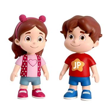 Imagem de Kit Boneco do Joao Pedro JP e Boneca da Maria Clara de 12cm Youtubers Baby Brink