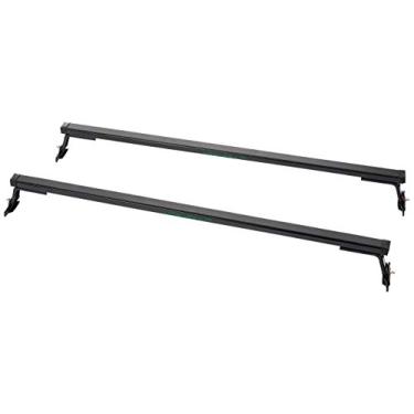 Imagem de Rack Surf Universal Long Life Em Aço Para Carros Com Calha. Barra 1300Mm - Altura 120Mm