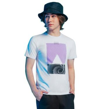 Imagem de Camiseta T-Shirt Juvenil Masculina Rovitex Branco - Rovitex Teen