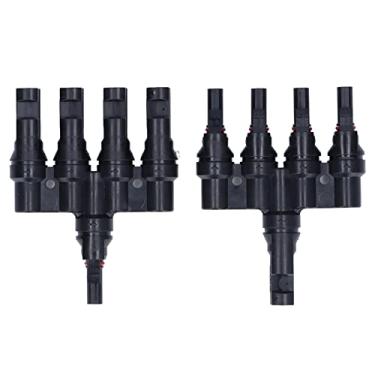 Imagem de Conectores Fotovoltaicos de Ramo de 4 a 1 T Conectores de Painel Solar Instalação de Painel Solar DIY Ferramenta de Montagem