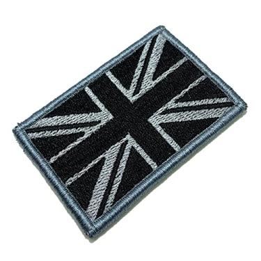 Imagem de BP0001V02 Bandeira Reino Unido Patch Bordado Fecho Contato