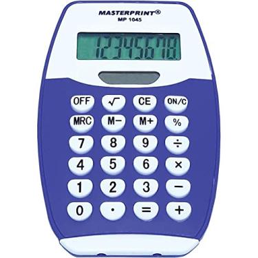 Imagem de Calculadora De Bolso, Masterprint, 1045, 8 Dígitos, Azul