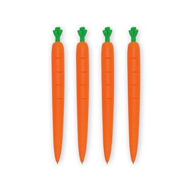 Imagem de Cenoura Soft Grip 0,5 mm Lapiseira Material Escolar Estacionário Conjunto de 4