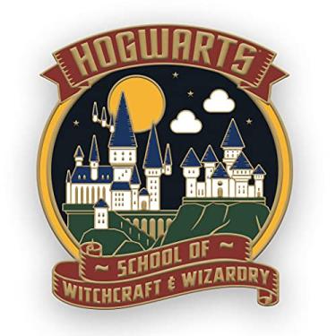 Imagem de Paper House Productions Harry Potter Hogwarts Broche esmaltado, multi