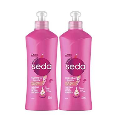 Imagem de Kit 2 Cremes para Pentear Seda Cocriações Ceramidas Brilho 300ml