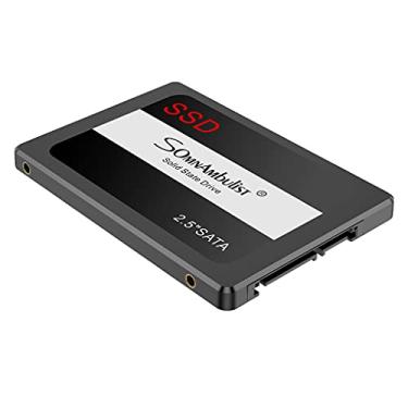 Imagem de Somnambulist SSD 60GB SATA III 6GB/S Interno Disco Rígido Unidade De Estado Sólido De 2,5”7mm 3D NAND Chip Até 520 Mb/s (preto-60 GB)…