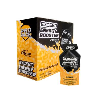 Imagem de EXCEED ENERGY BOOSTER SHOT + CAFEÍNA 43MG (10SAC. X 30G) - EXCEED - CHOCOLATE FUEL