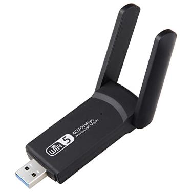 Imagem de Weytoll Adaptador sem fio USB WiFi 1300 Mbps Lan USB Ethernet 2.4G 5G Banda dupla WiFi Placa de rede WiFi Dongle