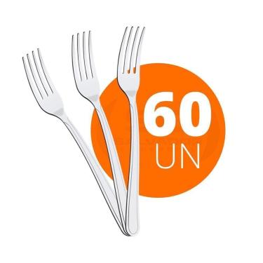 Imagem de Kit - 60 Garfos De Mesa Buzios Em Aço Inox Gibag - Tramontina