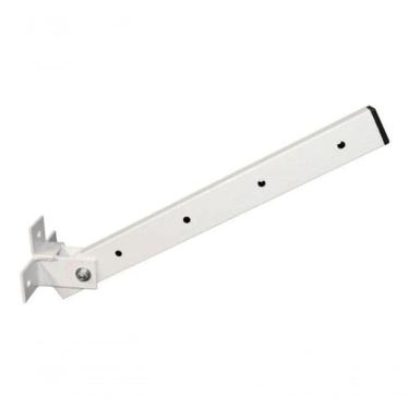 Imagem de Varal Retrátil C/4 Furos Suporte Metalon Branco