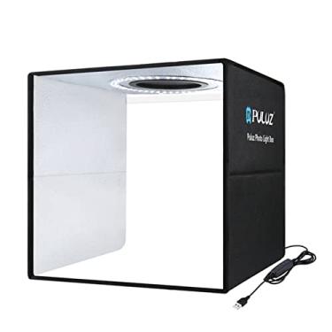 Imagem de lightbox mini pstudio caa de luz com 6 cores cenários foto tiro kit 80 pçs led luz sala dobrável iluminação fotografia