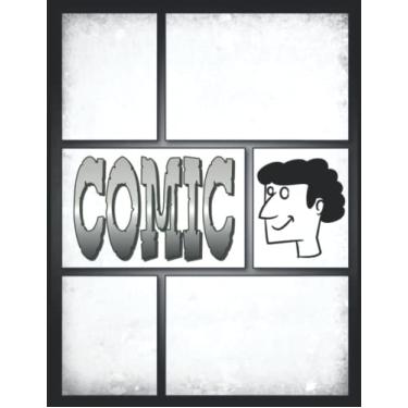 Imagem de Crea Propio Cómic: 100 Impresionantes Plantillas De Cómics En Blanco Para Que Las Niñas, Adolescentes Y Amantes De Los Cómics Practiquen El Dibujo De Cómics | Regalo Niña 6 Años