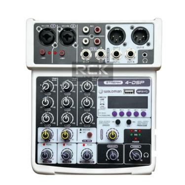 Imagem de Mesa de Som Waldman ST-4DSP 4 Canais C/Interface de áudio