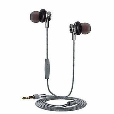 Imagem de Langsdom M430 IN-EUR 3.5mm fone de ouvido de controle com fio com microfone (