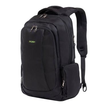 Imagem de Mochila Executiva Antifurto Posher Bolso Secreto Journey Pro Preto