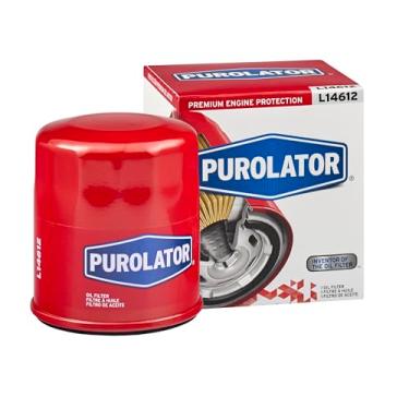 Imagem de Purolator L14612 Filtro de óleo giratório de proteção de motor premium compatível com Nissan Altima, Rogue, Sentra, Murano, Versa, Maxima, Mazda 3, CX-5, CX-9, CX-30, 6, INFINITI QX60 e Q50