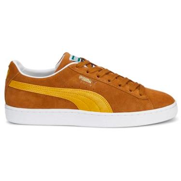 Imagem de PUMA Tênis masculino de camurça clássico Xxi com cadarço casual - marrom, Marrom, 36