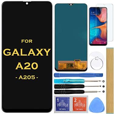 Imagem de Tela de substituição LCD Display Touch Digitizer Montagem para Samsung Galaxy A20 A205 SM-A205F/DS SM-A205U A205FN A205GN/DS A205YN A205G/DS SM-A205W 6,4