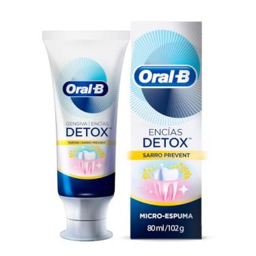 Imagem de Oral-B Pasta de Dente Gengiva Detox Tartar Prevent Com Microespuma com Flúor 75 ml