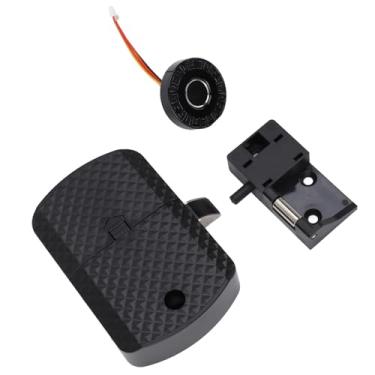 Imagem de Fechadura Inteligente de Gabinete Com Impressão Digital, Fechadura de Gaveta Segura Biométrica e Sem Chave para Guarda-roupa, Armário de Arquivo Com Tempo de Resposta Rápido,