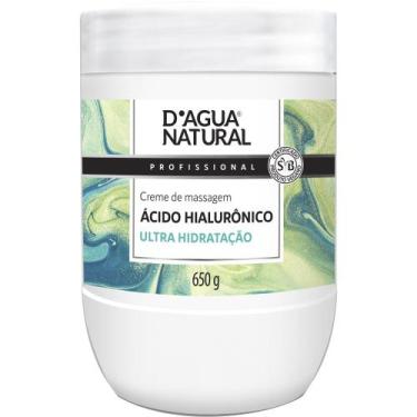 Imagem de Creme massagem acido hialuronico anti-idade d'agua natural - D'Água Na