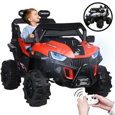 Imagem de Carro Carrinho Elétrico Infantil Mini Quadriciclo Brinquedo Bateria 12