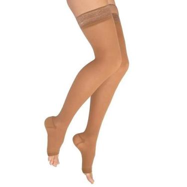 Imagem de Meia 7/8 Média Compressão Venosan Legline AGH 20-30 PE Aberto, Sahara,