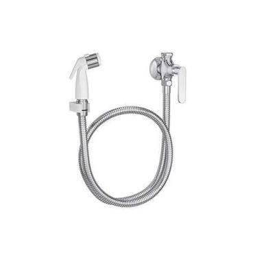 Imagem de Ducha Higiênica Flex Plus com Registro e Derivação Cromado - Deca