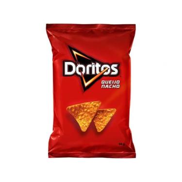 Imagem de Kit 10 Pacotes Salgadinho Doritos Queijo Nacho 84 G - Elma Chips