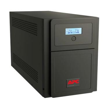 Imagem de Nobreak Easy UPS da APC, interativo com a linha, 2000 VA, torre, 220 V, 6 tomadas de saída NBR 14136, slot para cartão inteligente + contato seco, AVR, LCD
