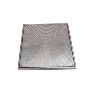 Imagem de Ralo Tampa Alumínio para Cisterna Caixa Gordura Esgoto Telefone Piscin