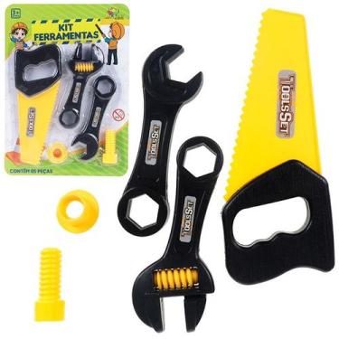Imagem de Kit de Ferramentas Brinquedo Infantil com 05 Peças - Art Brink