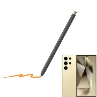 Imagem de Caneta de substituição S24 Ultra S para Samsung Galaxy S24 Ultra S, EJ-PS928BYEGUS, versão dos EUA, para Galaxy S24 Ultra Stylus Pen com Bluetooth, ouro amarelo