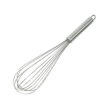 Imagem de Batedor De Ovo Clara Manual Fouet Em Inox 30 Cm - Brinox
