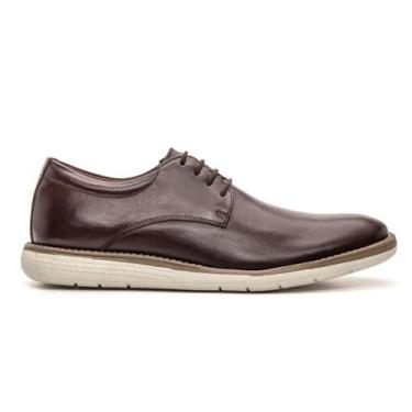 Imagem de Sapato Oxford Casual Masculino Couro Legitimo Esporte Fino Elegante - 