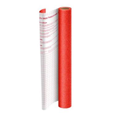Imagem de Rolo Adesivo com Glitter PP Vermelho 45cm x 2 metros DAC - 1711VM