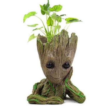 Imagem de Vaso / Cachepô Resina Baby Groot - Guardiões da Galáxia - PDN