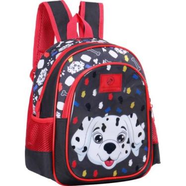 Imagem de Mochila Infantil Masculina 13" Doguinho Yepp MIM6326-13, Preto