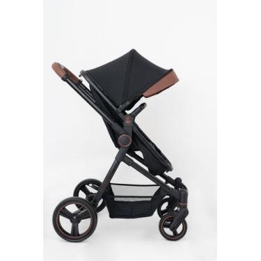 Imagem de Carrinho de Passeio Galzerano Ivy 0 a 15kg com Cesto Moises, Preto, U
