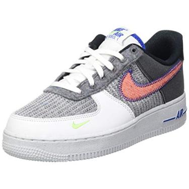Imagem de Nike Tênis de basquete masculino, Branco, esportivo, vermelho, cinza, verde elétrico, 6