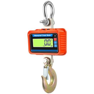 Imagem de Daconovo Balança eletrônica de bagagem para serviço pesado Balança digital multifuncional Display digital Ferramenta de pesagem de alta precisão Balança suspensa Balança de guindaste à prova d'água co